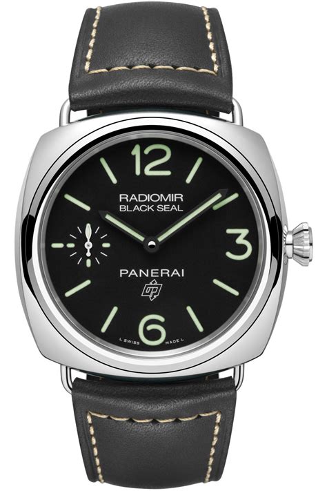 radiomir black seal panerai automatic|Panerai radiomir black seal price.